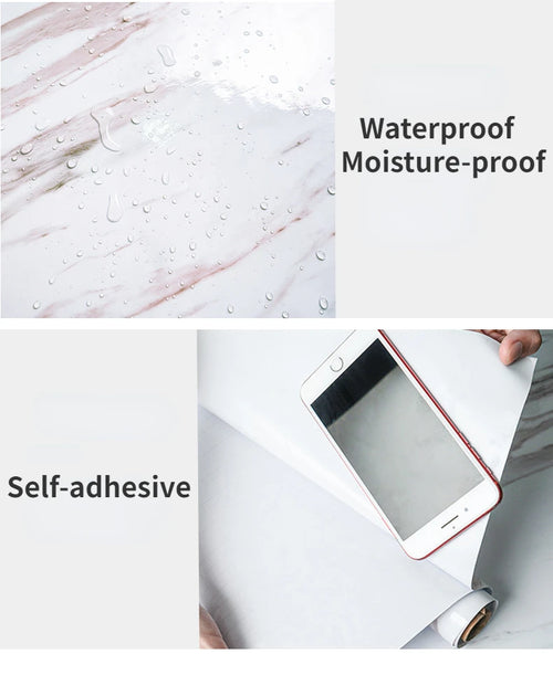 80CM Kitchen Oil-proof Sticker High Temperature Resistance Waterproof Self-adhesive Wall Stickers Wall Decor Kitchen Wallpaper